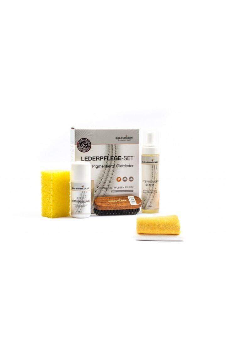 Colourlock  Leather Shield Cleaning & Conditioning Kit Strong - Sada na kůži