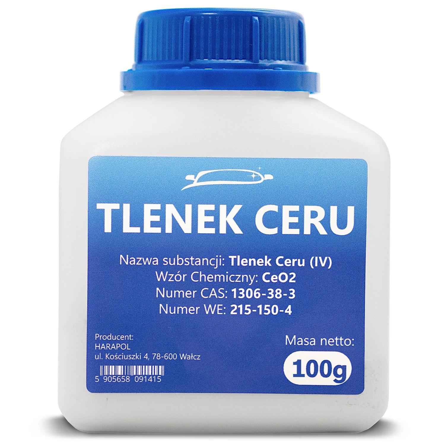 Oxid ceručitý (CeO2) - prášek na přípravu pasty na leštění oken a skleněných povrchů (200 g)