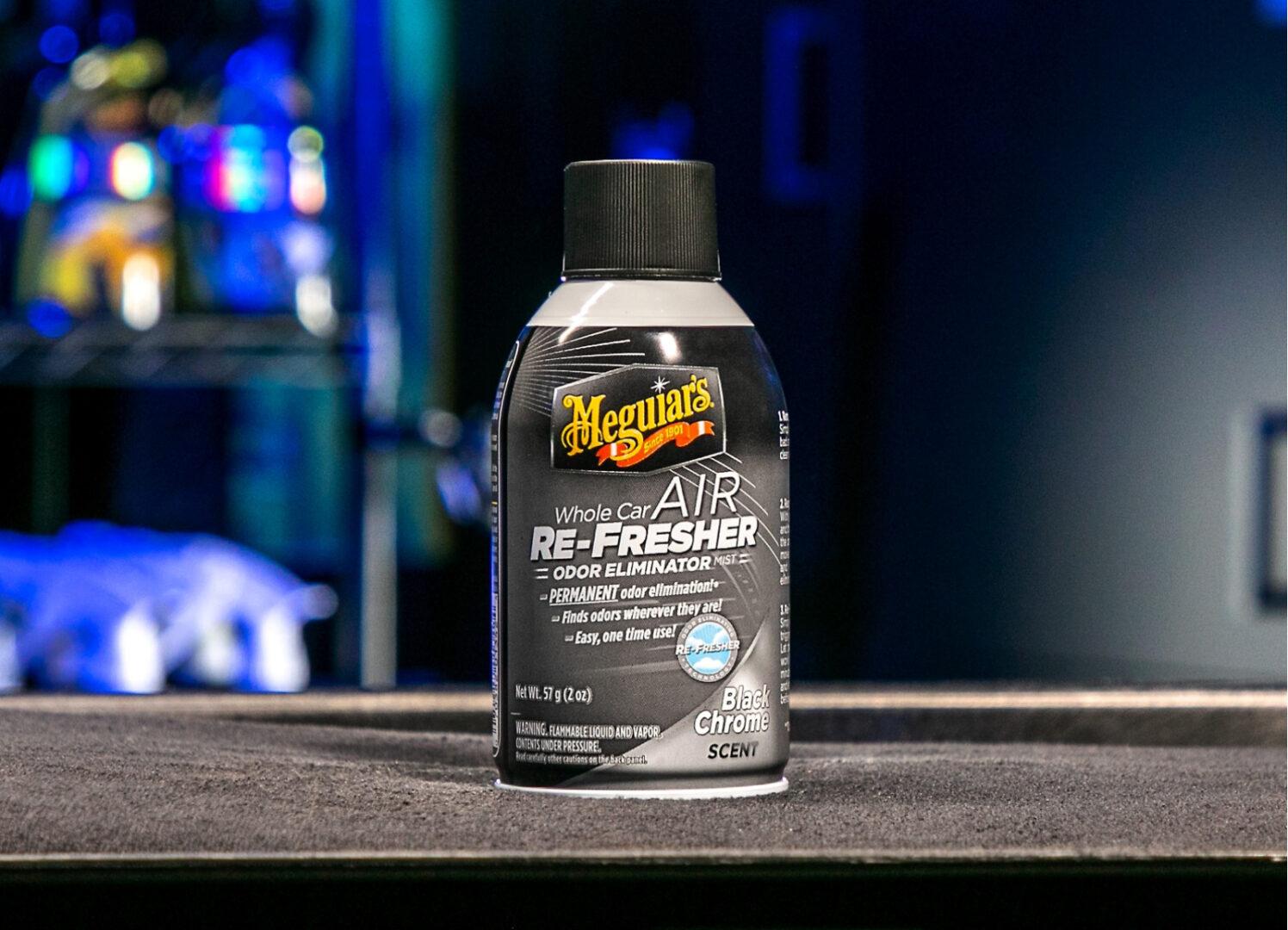 Meguiar's Air Re-Fresher Odor Eliminator - Black Chrome Scent 57 g 4/5