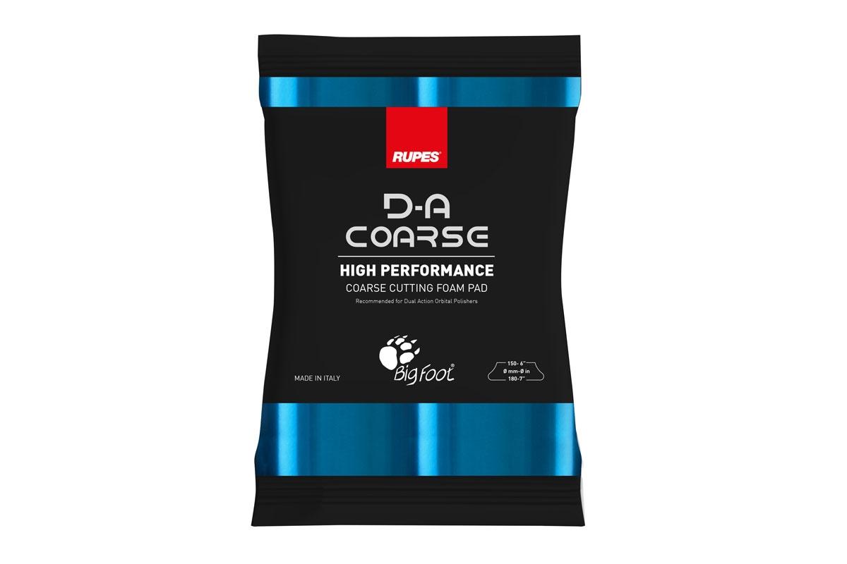 Rupes High Performance Coarse Cutting Foam Pad - D-A Coarse 130/150 mm 3/7