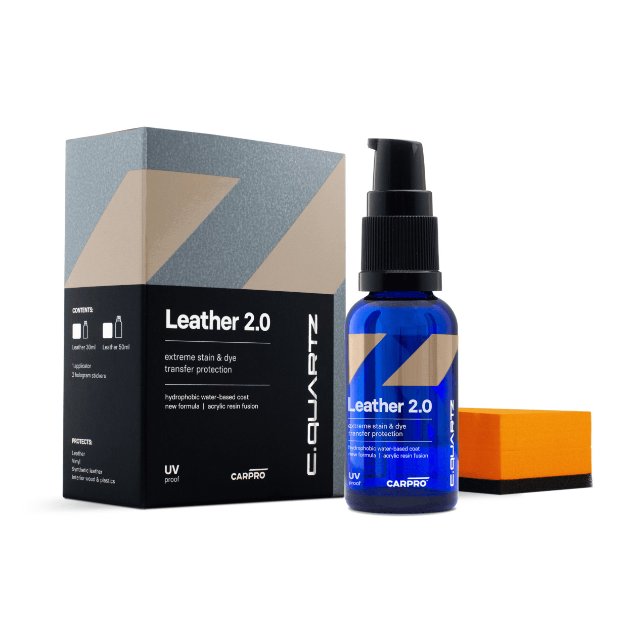 CarPro CQuartz Leather 2.0 50 ml 1/2