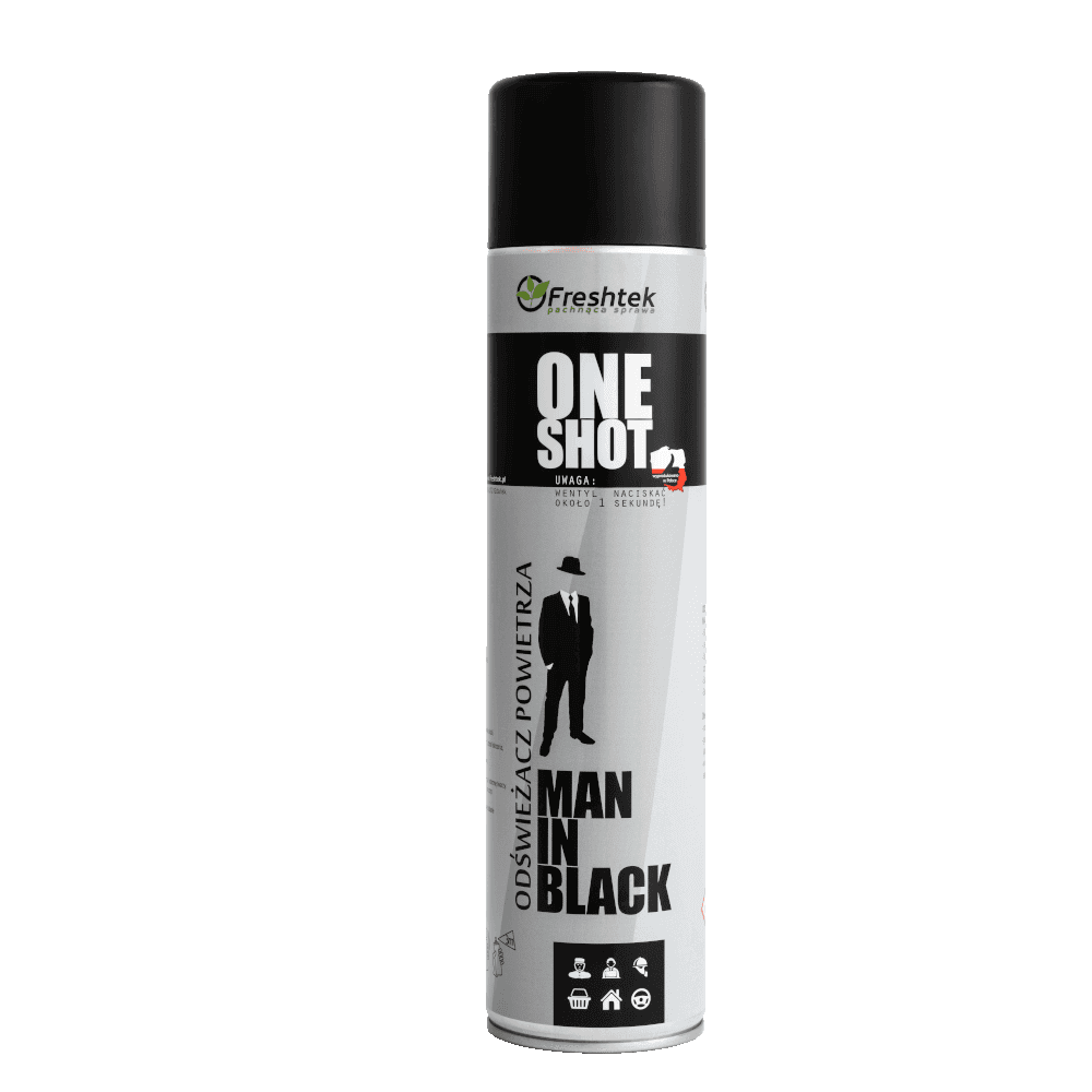 Freshtek One Shot Man in Black 600 ml 1/2