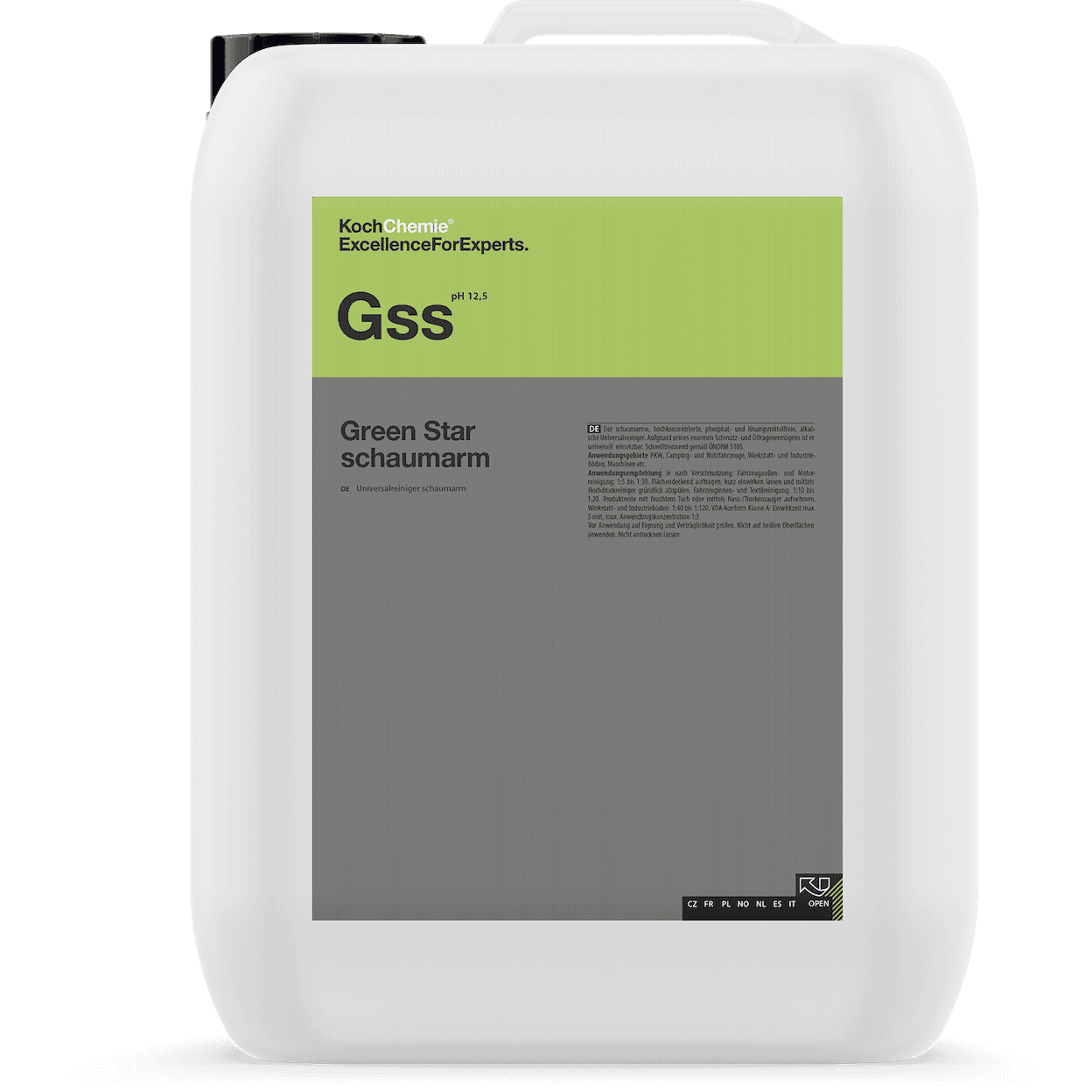 Koch Chemie Green Star Schaumarm 11 kg