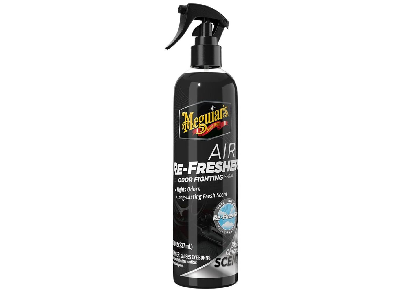 Meguiar's Air Re-Fresher Odor Fighting Spray - Black Chrome Scent 237 ml